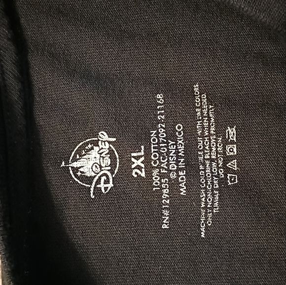 "neon Mickey mouse" Walt Disney shirt - Picture 2 of 3